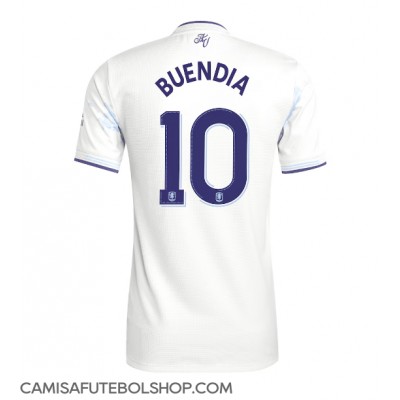 Camisa de time de futebol Aston Villa Emiliano Buendia #10 Replicas 3º Equipamento Feminina 2025-26 Manga Curta Camisa de time de futebol Aston Villa Emiliano Buendia #10 Replicas 3º Equipamento Feminina 2025-26 Manga Curta